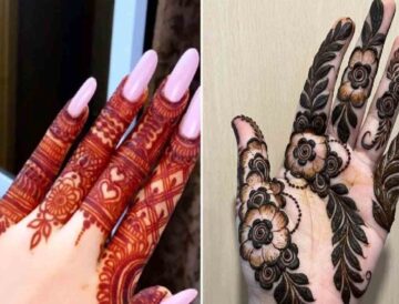 Mehandi Design Simple Front Hand