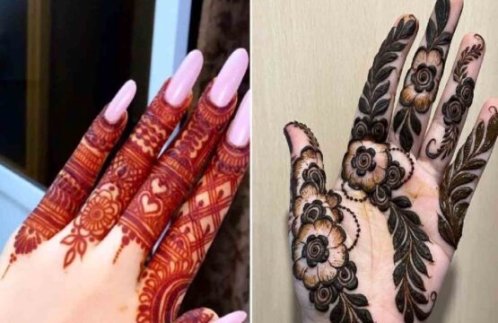 Mehandi Design Simple Front Hand