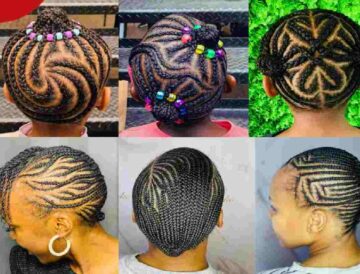 Easy Natural Hair Little Black Girl Braided Hairstyles