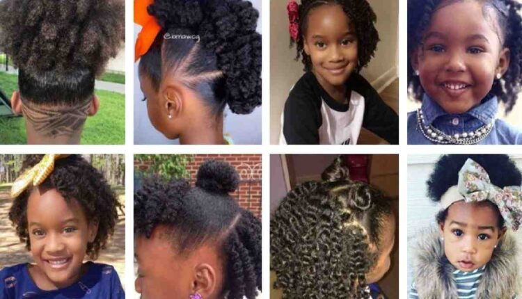 Easy Natural Hair Little Black Girl Braided Hairstyles