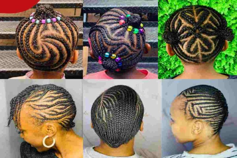 Easy Natural Hair Little Black Girl Braided Hairstyles