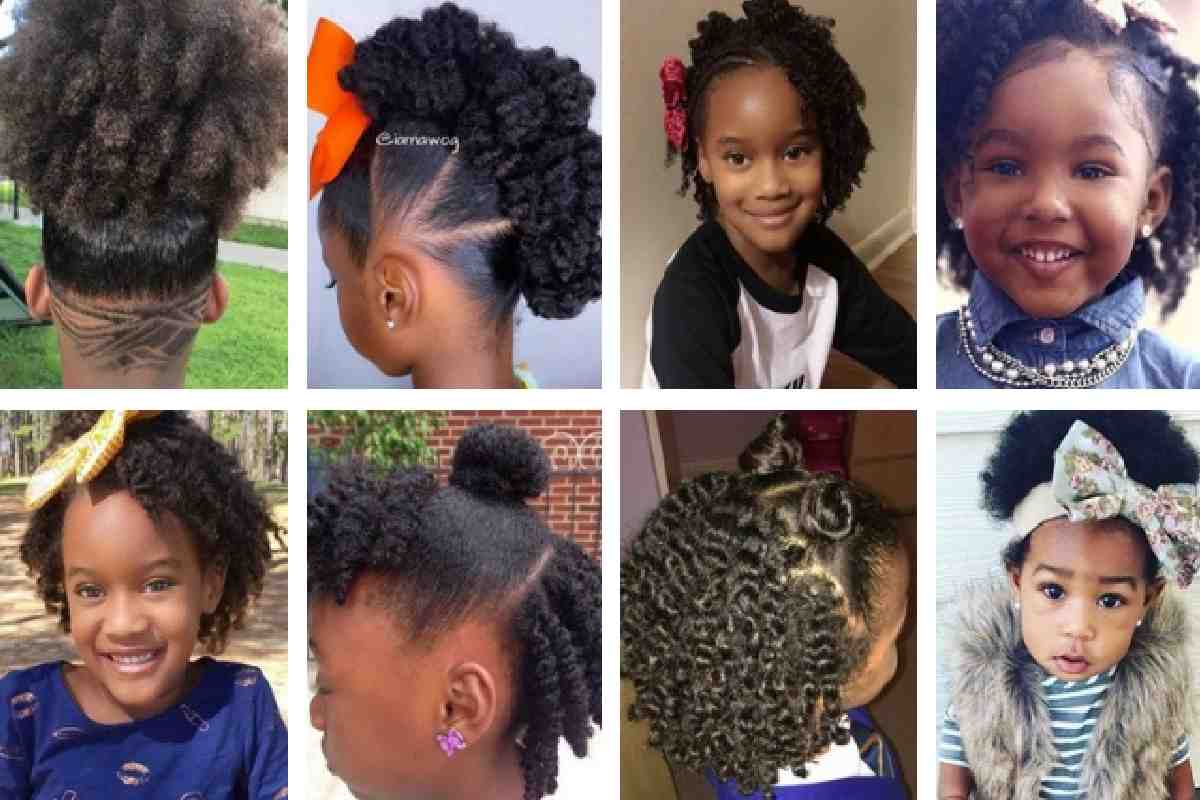 Easy Natural Hair Little Black Girl Braided Hairstyles