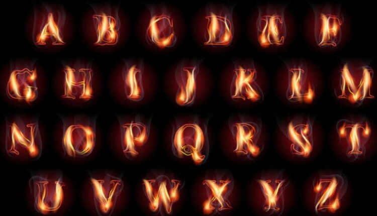 Fire Alphabet A To Z Download