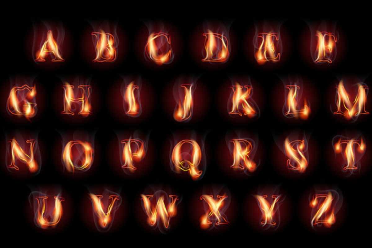 Fire Alphabet A To Z Download