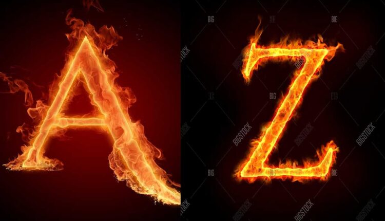 Fire Alphabet A To Z Download