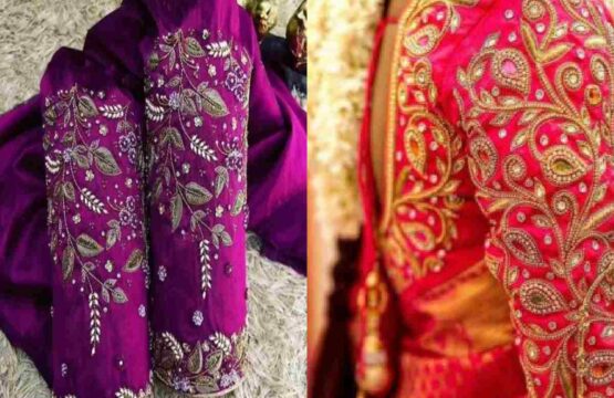 Marriage Bridal Maggam Work Blouse Designs