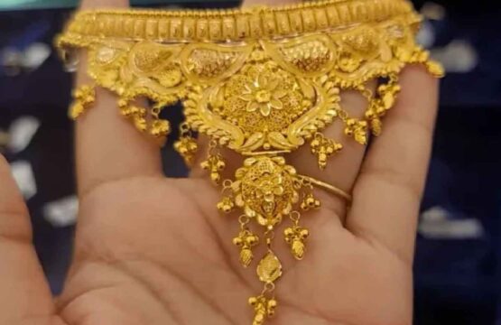 Marriage Gold Necklace Latest Gold Choker Designs With Weight
