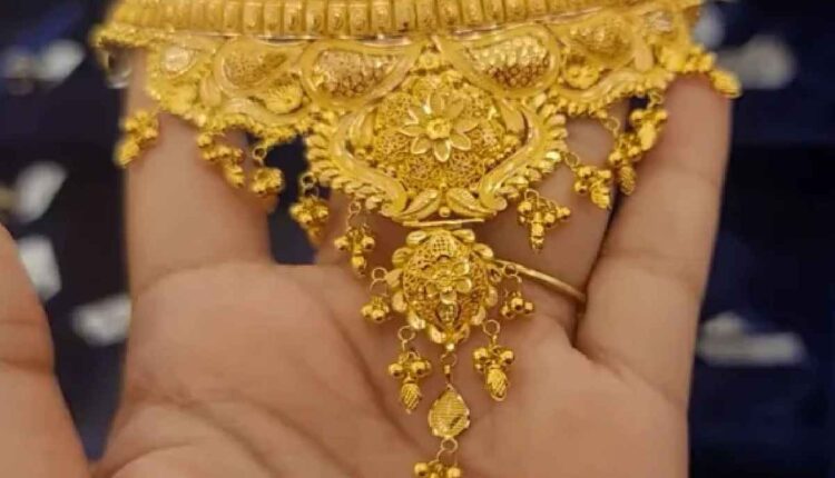 Marriage Gold Necklace Latest Gold Choker Designs With Weight