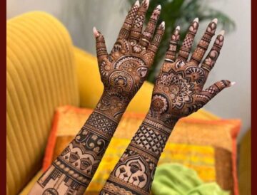 Mehndi Design Full Hand Easy and Beautiful
