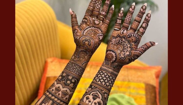 Mehndi Design Full Hand Easy and Beautiful