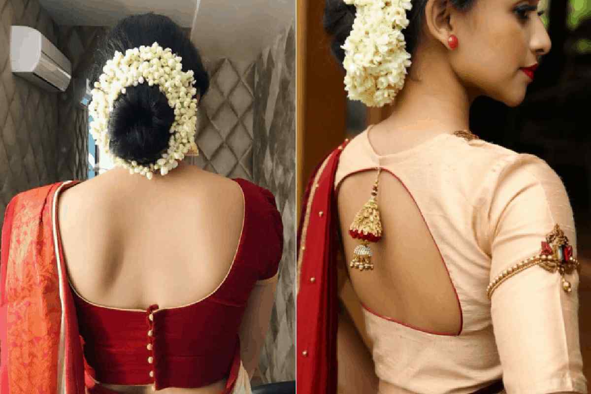 Pattu Saree Blouse Back Designs 2019