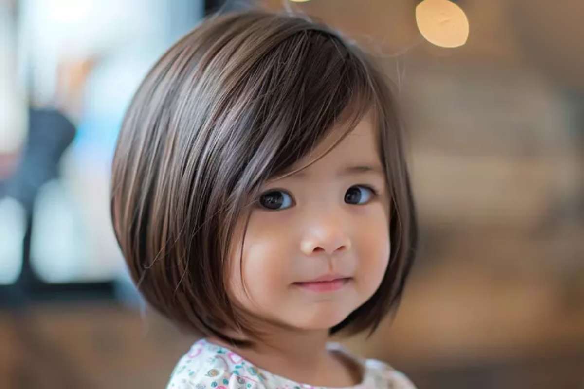 Short Baby Girl Hair Cut Style