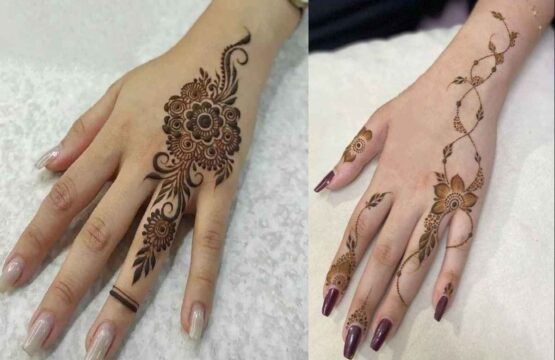 Simple Mehndi Design Photo Back Hand