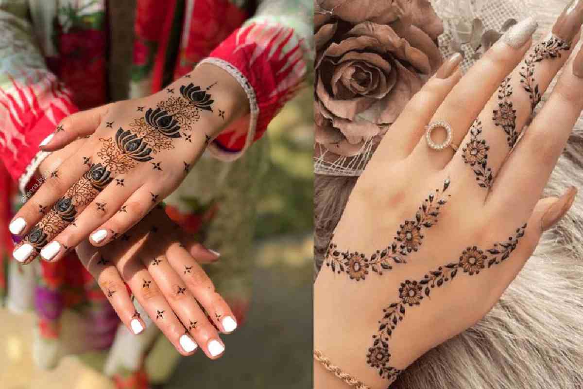 Simple Mehndi Designs For Back Hand