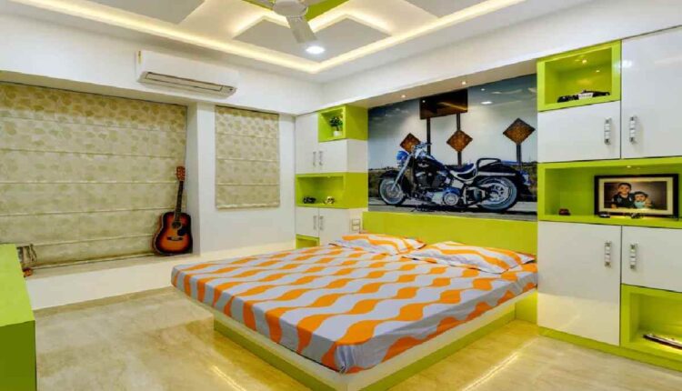 Unique Modern Small Bedroom Ceiling Design