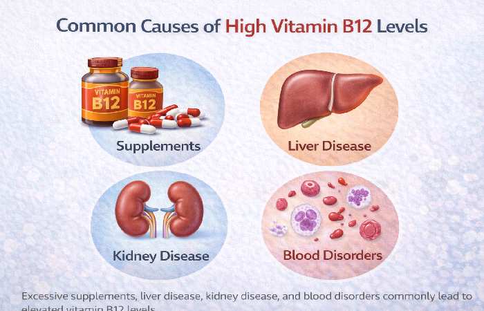 Common Causes of High Vitamin B12 Levels