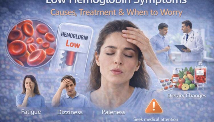 Low Hemoglobin Symptoms: Causes, Treatment & When to Worry