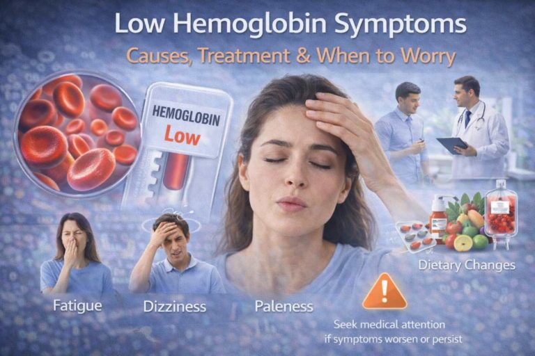 Low Hemoglobin Symptoms: Causes, Treatment & When to Worry