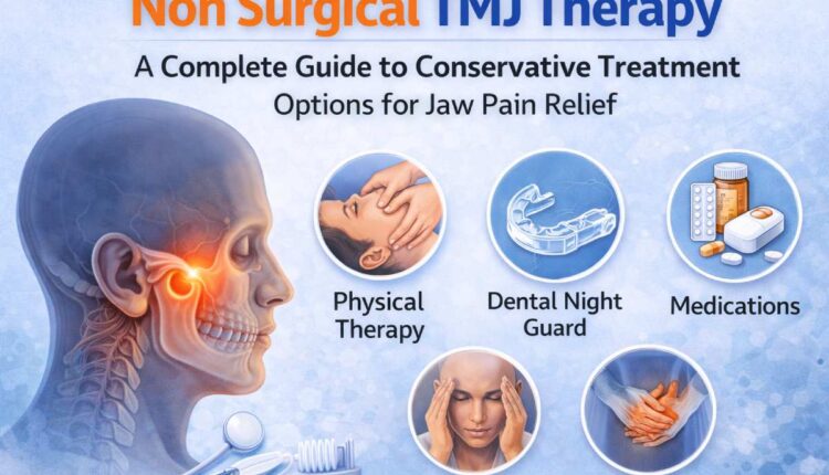 Non Surgical TMJ Therapy: A Complete Guide to Conservative Treatment Options for Jaw Pain Relief