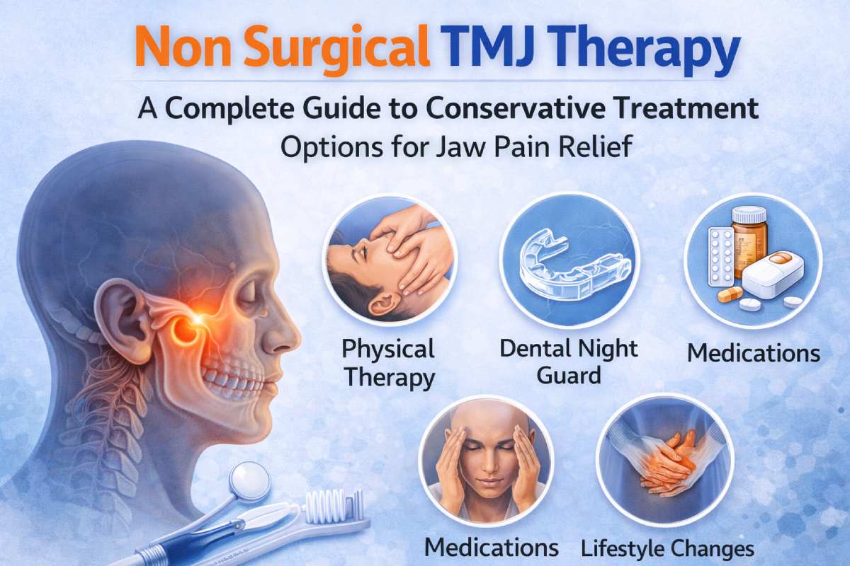 Non Surgical TMJ Therapy: A Complete Guide to Conservative Treatment Options for Jaw Pain Relief