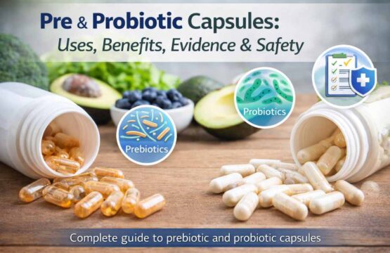 Pre & Probiotic Capsules: Uses, Benefits, Evidence & Safety