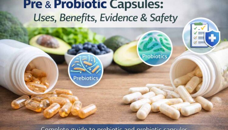 Pre & Probiotic Capsules: Uses, Benefits, Evidence & Safety