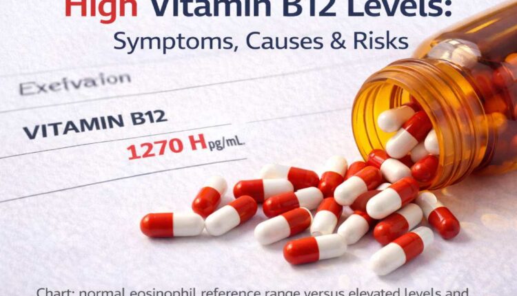 High Vitamin B12 Levels: Symptoms, Causes & Risks