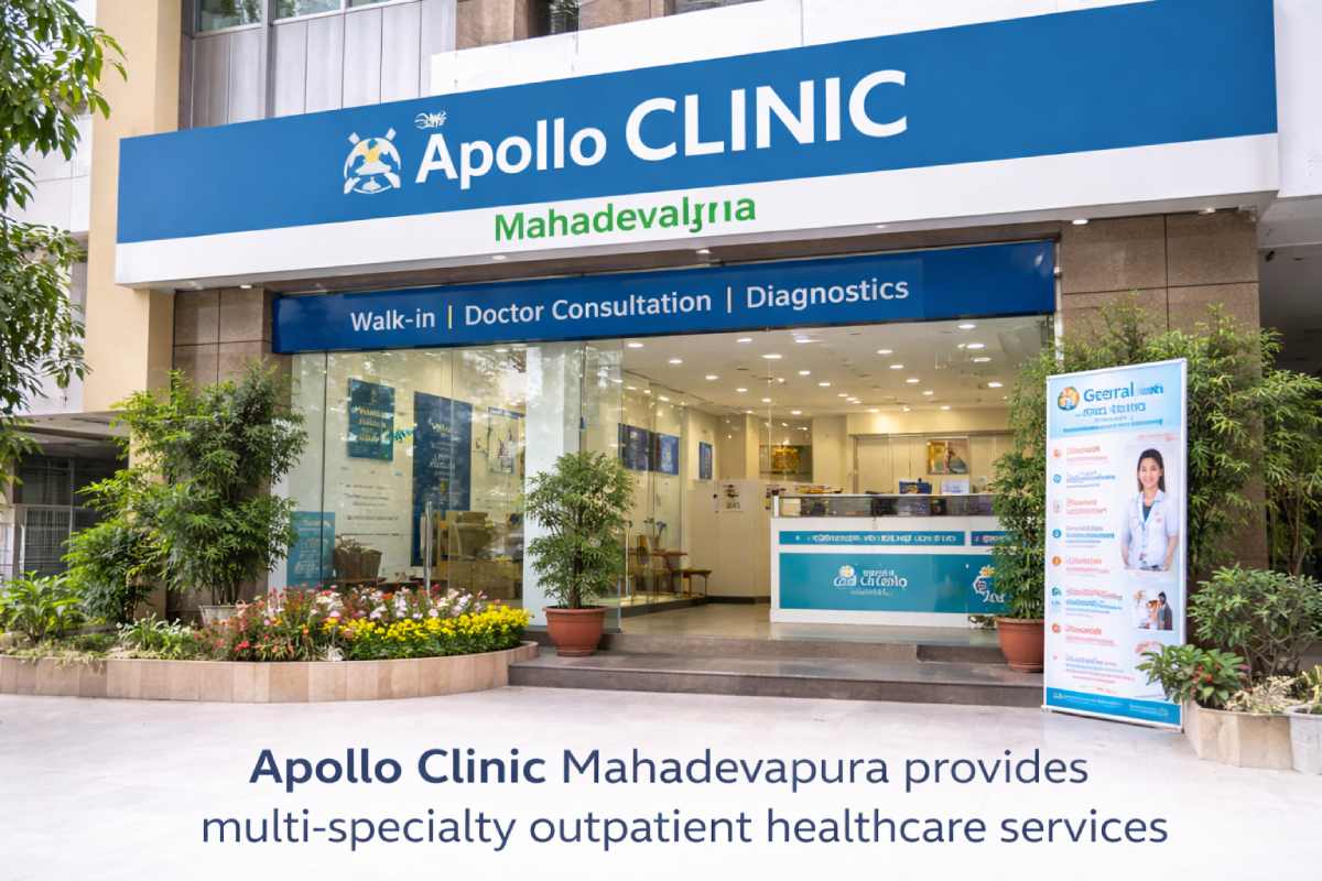 Apollo Clinic Mahadevapura Bengaluru exterior building