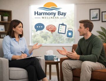 Harmony Bay Wellness outpatient mental health therapy services overview