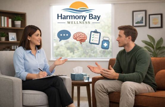 Harmony Bay Wellness outpatient mental health therapy services overview