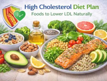 high cholesterol diet plan foods to lower