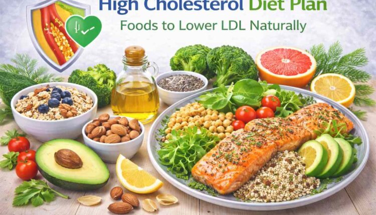 high cholesterol diet plan foods to lower