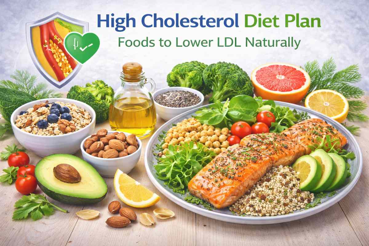 high cholesterol diet plan foods to lower