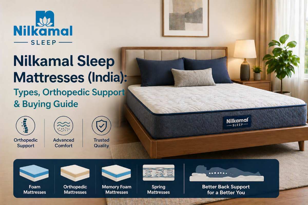 nilkamal sleep mattresses india orthopedic support mattress types buying guide
