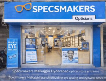 Specsmakers Malkajgiri Hyderabad optical store entrance