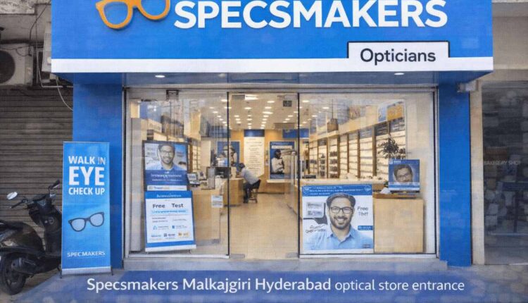 Specsmakers Malkajgiri Hyderabad optical store entrance