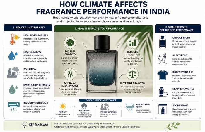 How Climate Affects Fragrance Performance in India