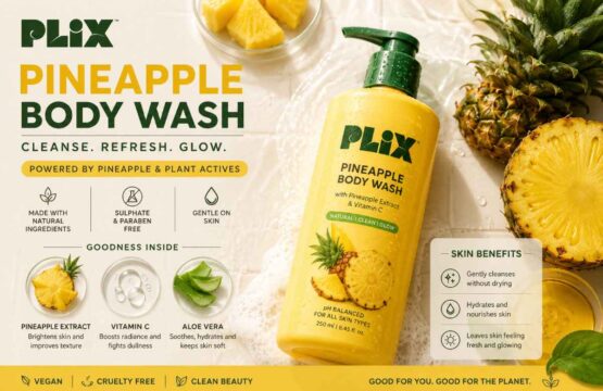 Plix Pineapple Body Wash India: Ingredients, Skin Benefits