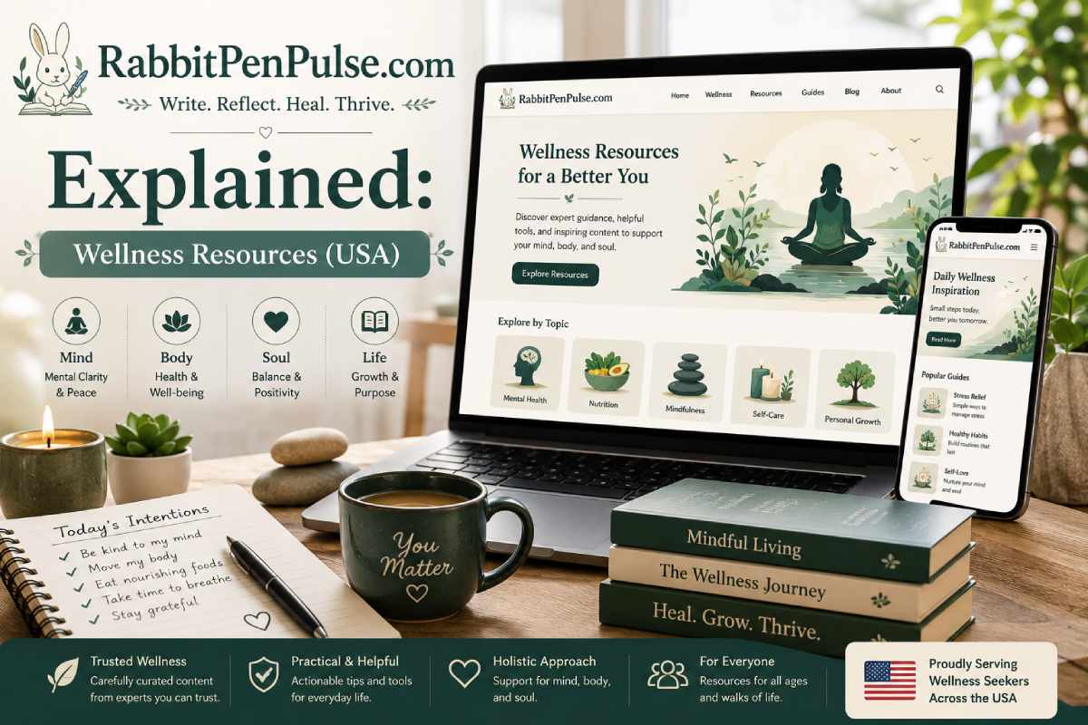 RabbitPenPulse.com Explained: Wellness Resources (USA)