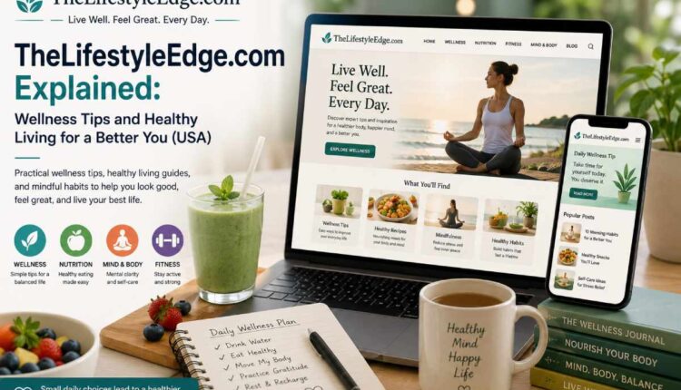 thelifestyleedge com wellness tips and healthy living usa