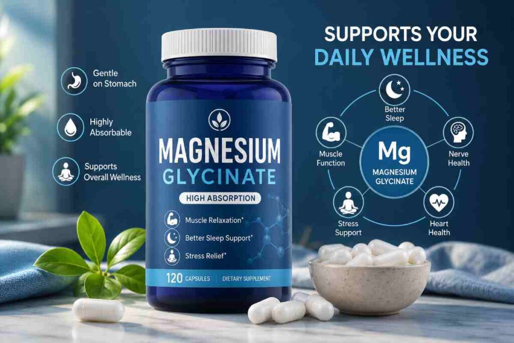 magnesium glycinate: Indonesia Benefits, Uses, Dosage & Complete Guide