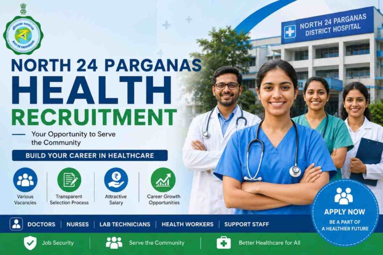 north 24 parganas health recruitment